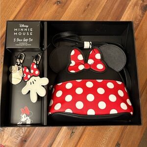 Disney Minnie Mouse Red Polka Dot Accessory Set